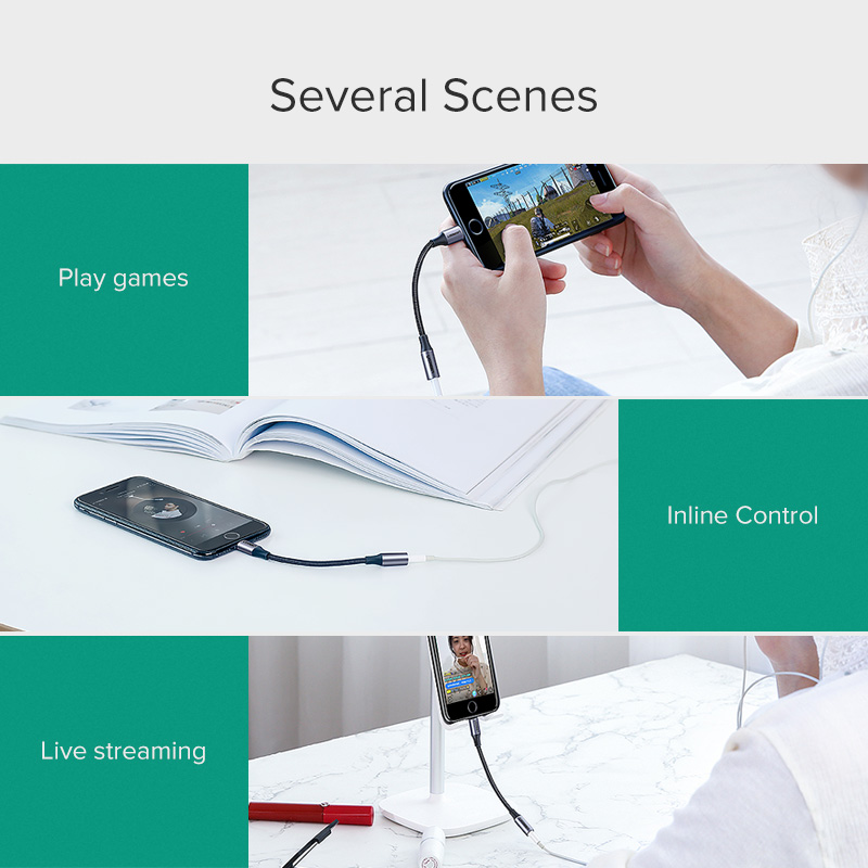 Ugreen-iPhone 12 11 pro max xr - Wired Earphone Lightning のレビューと価格