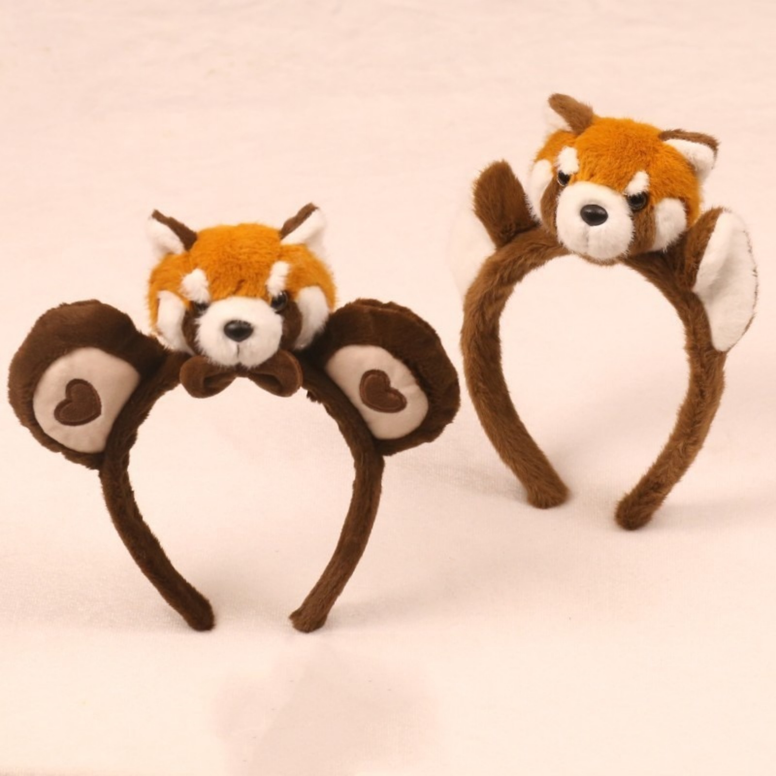 女性用のかわいいアライグマのぬいぐるみヘッドバンド1個：クリ - Tablet Cute Accessories のレビューと価格