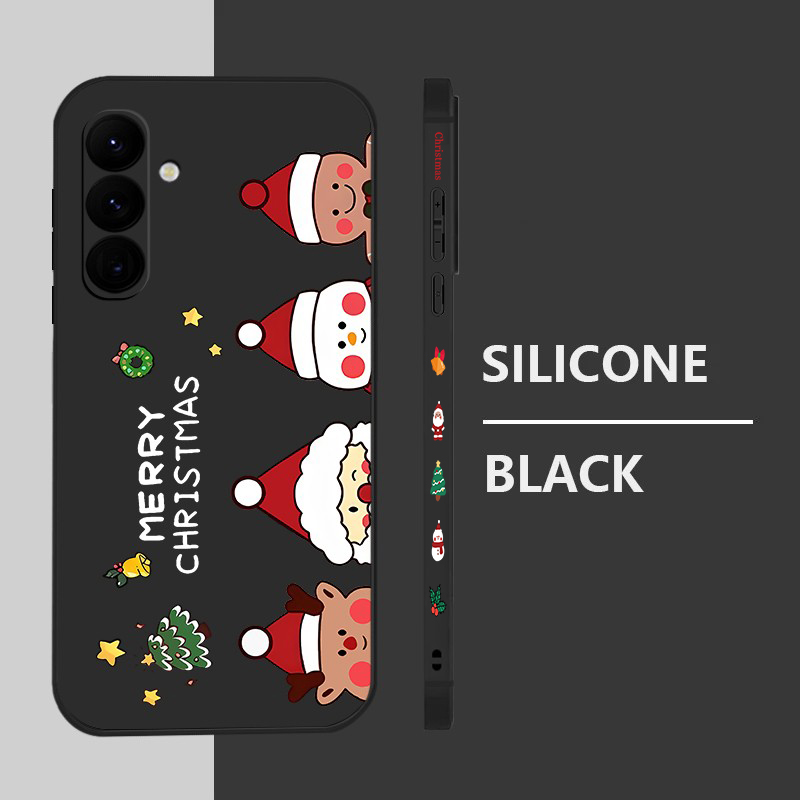 クリスマススノーマン柄スマホケース サムスンギャラクシー A - Samsung Galaxy A55 のレビューと価格